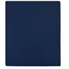 vidaXL Draps-housses Jersey 2 pcs Bleu marine 180x200 cm Coton