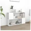 vidaXL Vidaxl Bibliothèque Blanc 100x24x63 Cm Bois D'ingénierie