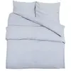 vidaXL Ensemble de housse de couette Gris 140x200 cm Coton