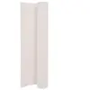 vidaXL Clôture de jardin double face 110x300 cm Blanc