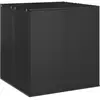 vidaXL Boîte à coussins de jardin Résine tressée 100x97,5x104 cm Noir