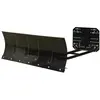 vidaXL Chasse-neige pour VTT 115x38 cm Noir