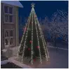vidaXL Guirlande lumineuse avec 500 LED Blanc froid 500 cm Int/Ext