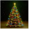 vidaXL Guirlande lumineuse d'arbre de Noël 210 LED colorées 210 cm
