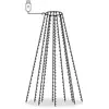 vidaXL Guirlande lumineuse d'arbre de Noël 250 LED Blanc froid 250 cm