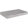 vidaXL Étagère murale flottante gris béton 40x23x3,8 cm MDF