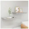 vidaXL Étagères murales flottantes 2 pcs gris béton 40x23x3,8 cm MDF