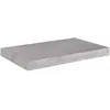 vidaXL Étagère murale flottante gris béton 50x23x3,8 cm MDF