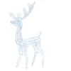 vidaXL Renne de décoration de Noël Acrylique 140 LED blanc froid 120 c...