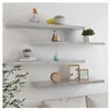 vidaXL Étagères murales flottantes 4 pcs Gris béton 90x23,5x3,8cm MDF