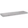 vidaXL Étagère murale flottante Gris béton 80x23,5x3,8 cm MDF