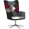 vidaXL Chaise de relaxation Patchwork Tissu