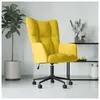 vidaXL Chaise de relaxation Jaune moutarde Velours