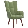 vidaXL Chaise de relaxation Vert clair Velours