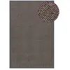 vidaXL Paillasson touffeté 120x180 cm Marron foncé