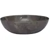 vidaXL Lavabo Gris Ø40x12 cm Marbre