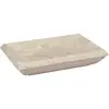 vidaXL Lavabo Crème 50x35x10 cm Marbre