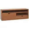 vidaXL Meuble TV 110x30x40 cm Bois de teck massif