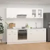 Ensemble de meubles de cuisine - VIDAXL - Blanc - Aggloméré - 8 pièces