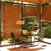 vidaXL Ensemble de salle à manger de jardin 3 pcs Noir