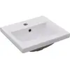 Vidaxl - Ensemble de meubles de salle de bain Blanc Aggloméré Blanc