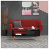 vidaXL Table basse Noir brillant 100x49,5x43 cm Aggloméré