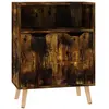 vidaXL Buffet chêne fumé 60x30x72 cm bois d'ingénierie