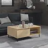 vidaXL Table basse Chêne sonoma 90x60x35 cm Aggloméré