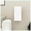 vidaXL Meuble TV Blanc 30,5x30x60 cm Aggloméré