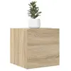 vidaXL Meubles TV muraux 2 pcs Chêne sonoma 30,5x30x30 cm