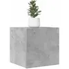 vidaXL Meubles TV muraux 4 pcs Gris béton 30,5x30x30 cm
