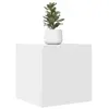 vidaXL Meubles TV muraux 2 pcs Blanc 30,5x30x30 cm