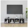 vidaXL Meubles TV 4 pcs Gris béton 37x35x37 cm Aggloméré