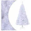 vidaXL Arbre de Noël artificiel avec branches épaisses blanc 120cm PVC