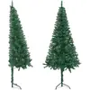 vidaXL VIDAXL Sapin de No?l artificiel d'angle Vert 150 cm PVC