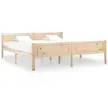 vidaXL Cadre de lit Bois de pin massif 180x200 cm