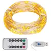vidaXL Guirlande LED avec 150 LED Blanc chaud 15 m