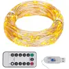 vidaXL Guirlande LED avec 300 LED Blanc chaud 30 m