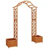 vidaXL Pergola de jardin avec jardinière Bois pin massif