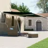 vidaXL Auvent manuel rétractable sur pied 600x300 cm Anthracite