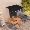 vidaXL Auvent rétractable automatique 300x250 cm Anthracite