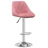 vidaXL Tabouret de bar Rose Velours