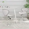Vidaxl - Chaises à manger lot de 2 blanc similicuir Blanc