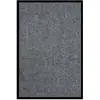 vidaXL Paillasson rayé Gris 80x120 cm
