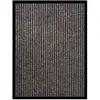 vidaXL Paillasson rayé Beige 60x80 cm