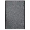 vidaXL Paillasson Gris 80x120 cm