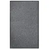 vidaXL Paillasson Gris 90x150 cm