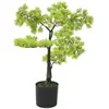 vidaXL Bonsaï de cyprès artificiel avec pot 60 cm Vert