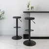 vidaXL Tabourets de bar 2 pcs Noir Velours