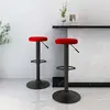 vidaXL Tabourets de bar lot de 2 rouge bordeaux velours
